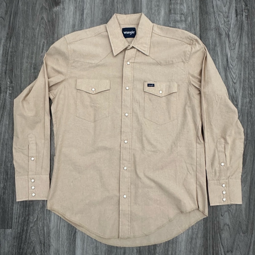 Wrangler Men’s Pearl Snap Shirt Size Large